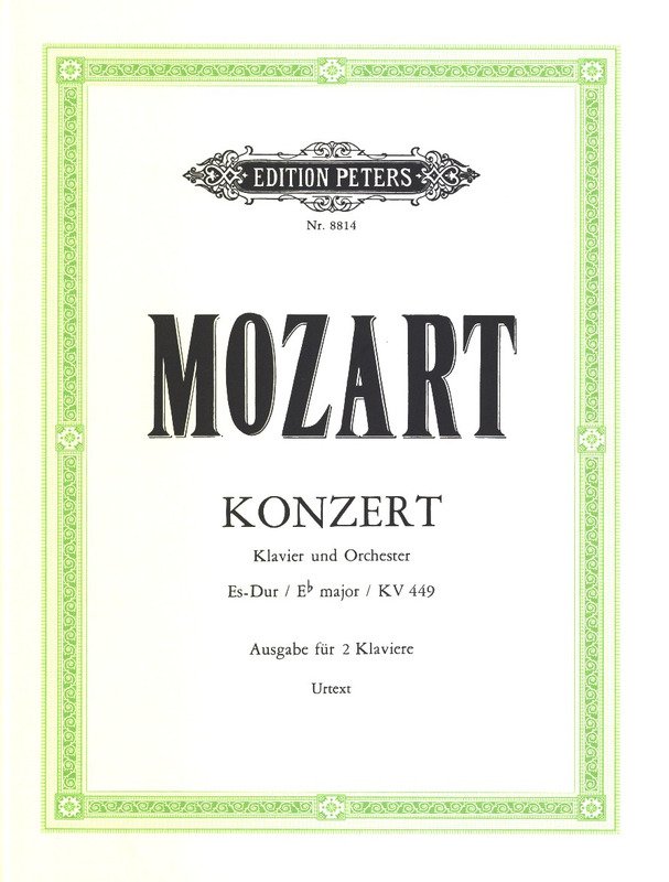 Concerto K 449 E Flat Ed Wolff Zacharias 2p 4h