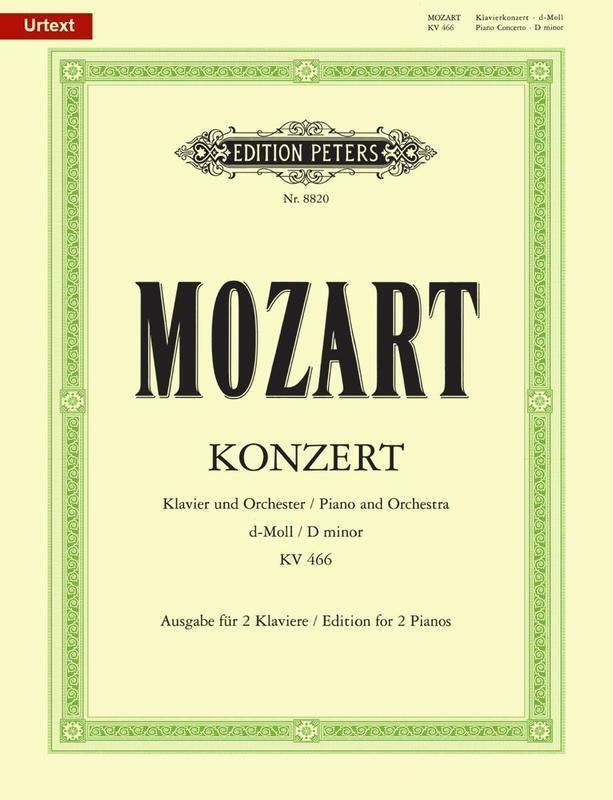 Mozart - Concerto No 20 D Minor K 466 2p 4h