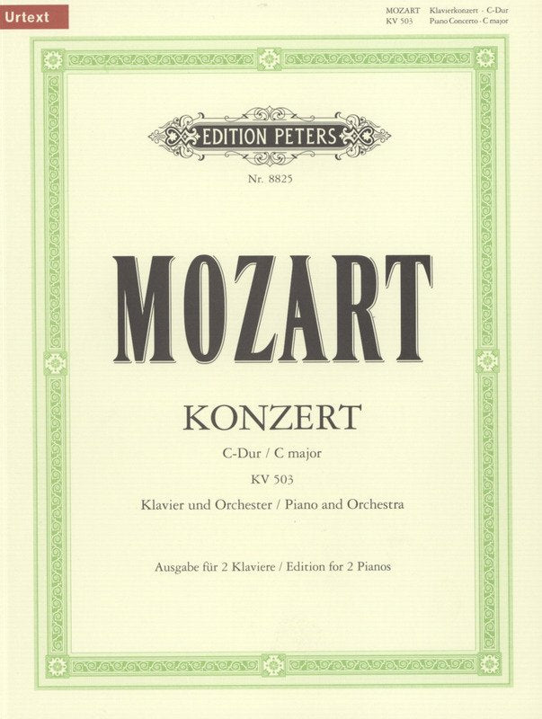 Concerto K 503 C Ed Wolff Zacharias 2p 4h
