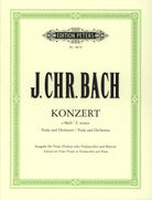 Jc Bach - Concerto C Minor Viola or Cello/piano