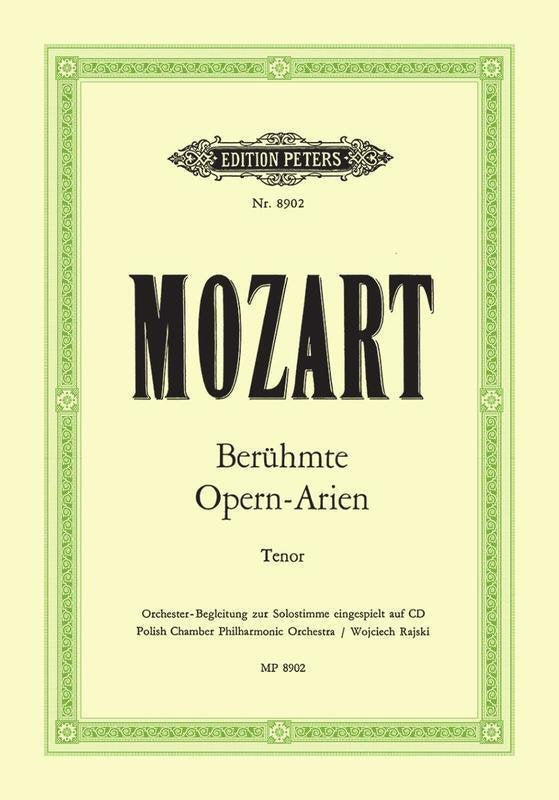 Mozart - Famous Opera Arias for Tenor