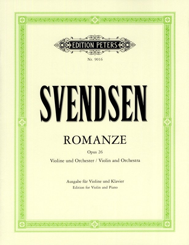 Svendsen - Romance G Major Op 26 Violin/piano