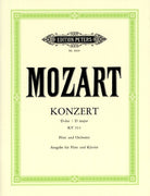 Mozart - Concerto No 2 D K 314 Flute/piano Urtext
