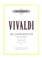 Vivaldi - 4 Seasons Winter Concerto F Min Op 8 No 4 Violin/p