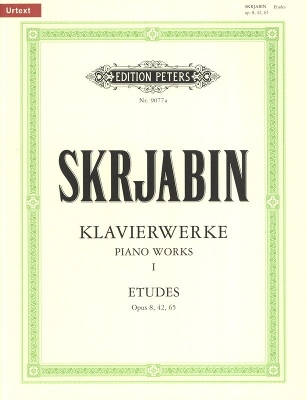 Scriabin - Etudes Op 8 Op 42 Op 65 Piano Works Vol 1