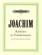 Violin Cadenzas by Joseph Joachim