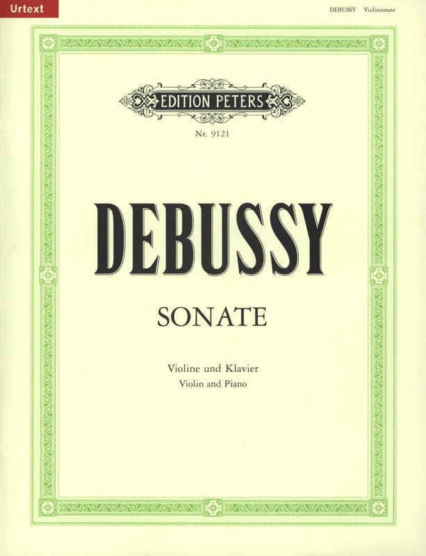 Debussy - Sonata G Minor for Violin/piano Urtext