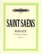 Saint-Saens - Sonata Op 167 Clarinet/piano Urtext