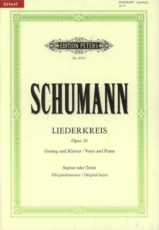 Schumann - Liederkreis Op 39 High Voice
