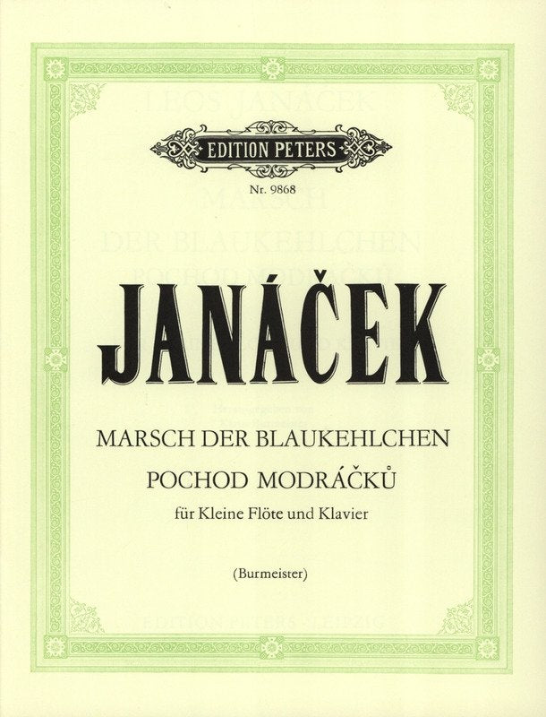 Janacek - Marsch Der Blaukehlchen Piccolo/piano