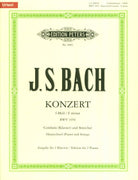 Concerto No 5 Bwv 1056 F Min 2 Pno 4 Hand Urtext