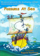 Possums at Sea Violin Bk/ola