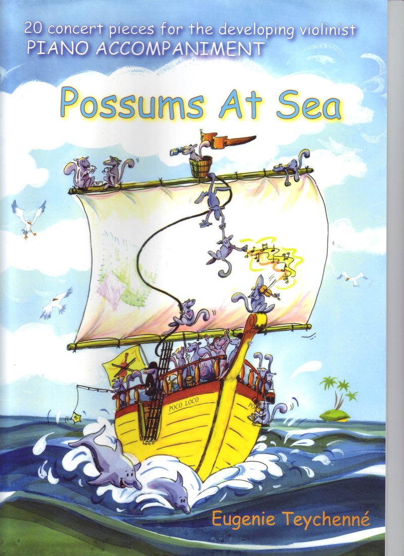 Possums at Sea Violin Piano Accompaniment