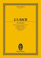 Bach - Cantata No 211 (coffee Cantata) Bwv 211 Study Score