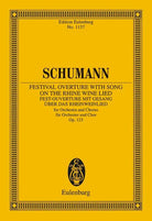 Schumann - Festival Overture Song on the Rhine Op 123 Score