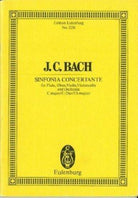 Jc Bach - Sinfonia Concertante C Major Study Score