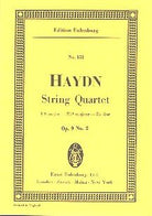 Haydn - String Quartet E Flat Major Op 9/2 Study Score