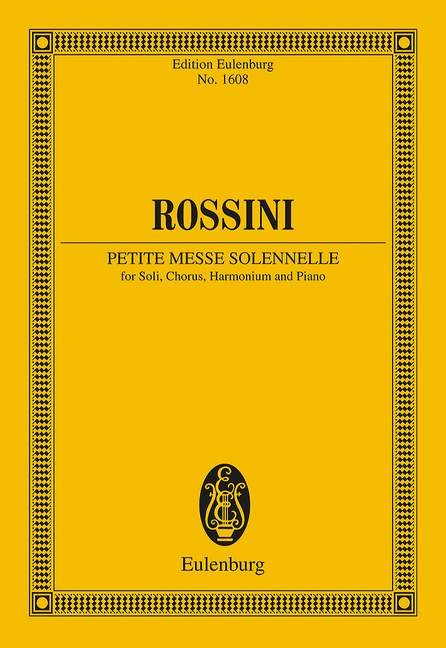 Rossini - Petite Messe Solennelle Study Score