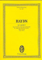 Haydn - String Quartet E Flat Major Op 50/3 Study Score