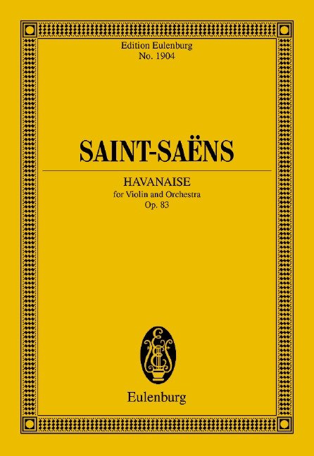 Saint-Saens - Havanaise Op 83 Study Score