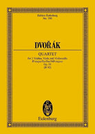Dvorak - String Quartet E Flat Major Op 51 B 92 Study Score