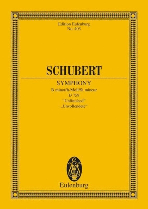 Symphony No 7 (previously No 8) Unfinished