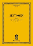 Beethoven - String Trio G Major Op 9/1 Study Score