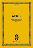 Weber - Der Freischutz Op 77 Wev C7 Study Score