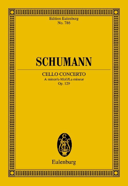 Schumann - Concerto a Minor Op 129 Study Score