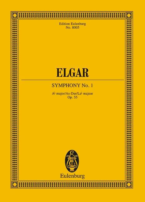 Elgar - Symphony No 1 a Flat Major Op 55 Study Score