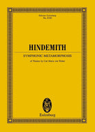 Hindemith - Symphonic Metamorphosis Study Score