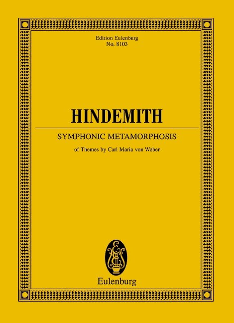 Hindemith - Symphonic Metamorphosis Study Score