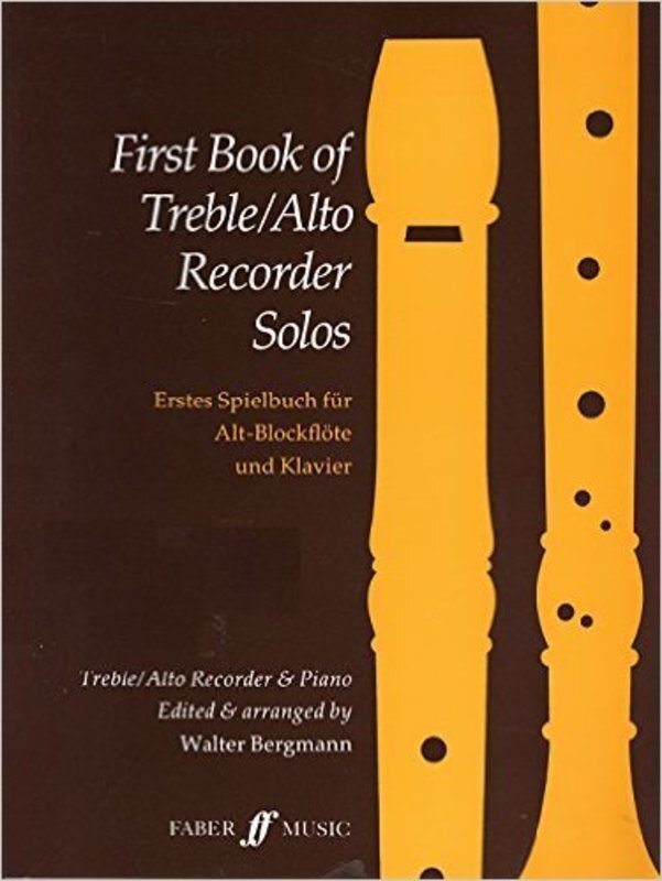First Book of Treble Recorder Solos