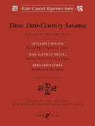 Three 18th Century Sonatas for Cello/piano