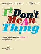 It Dont Mean a Thing for Clarinet Bk/cd