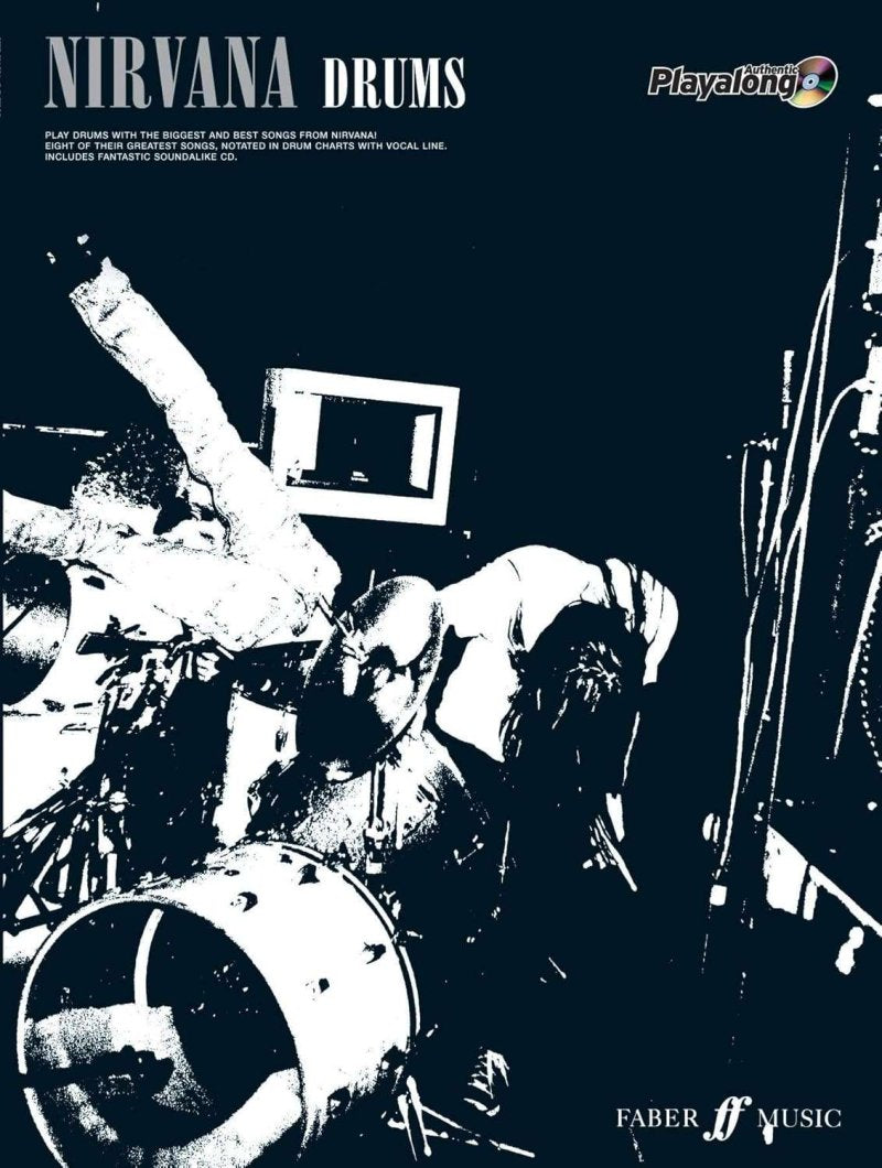 Nirvana Authentic Drums Playalong Bk/cd