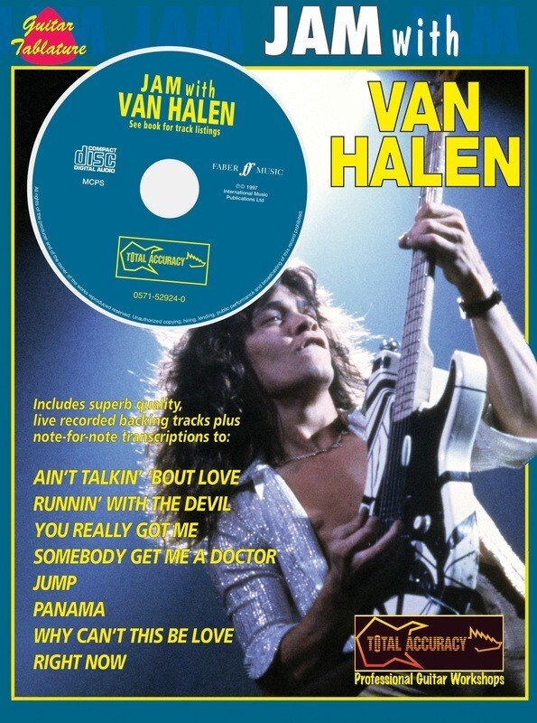Jam With Van Halen Guitar Tab Bk/cd