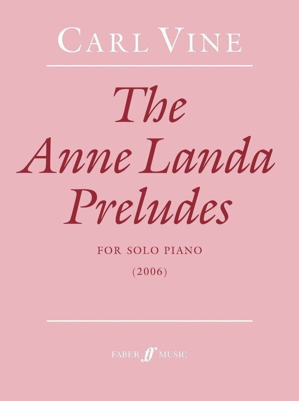 Vine - the Anne Landa Preludes Piano Solo