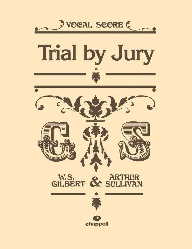 Trial by Jury Vocal Score