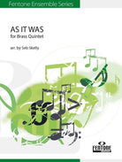 As It Was for Brass Quintet Sc/pts