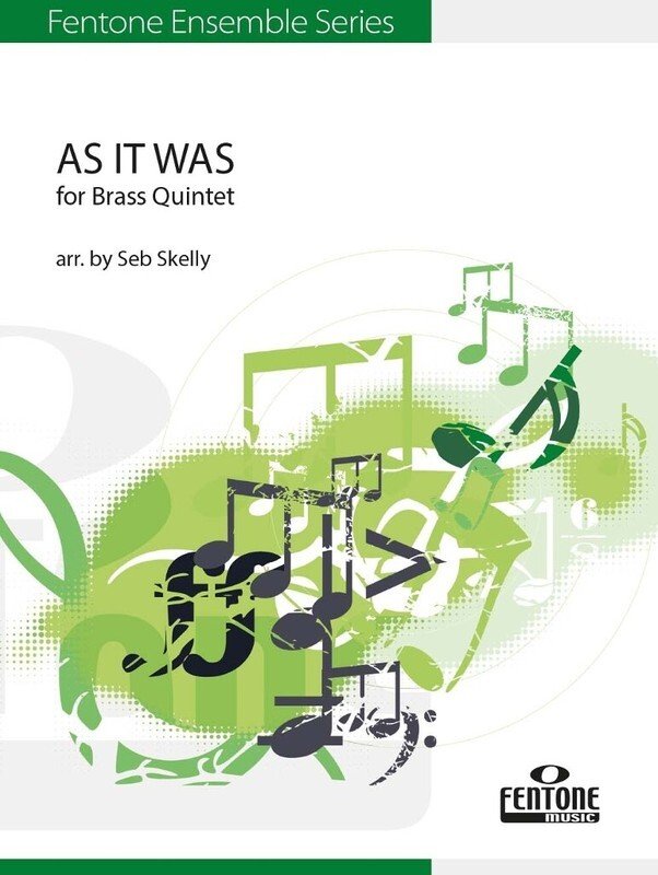 As It Was for Brass Quintet Sc/pts