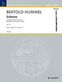 Hummel - Scherzo Op 13e for Bassoon/piano