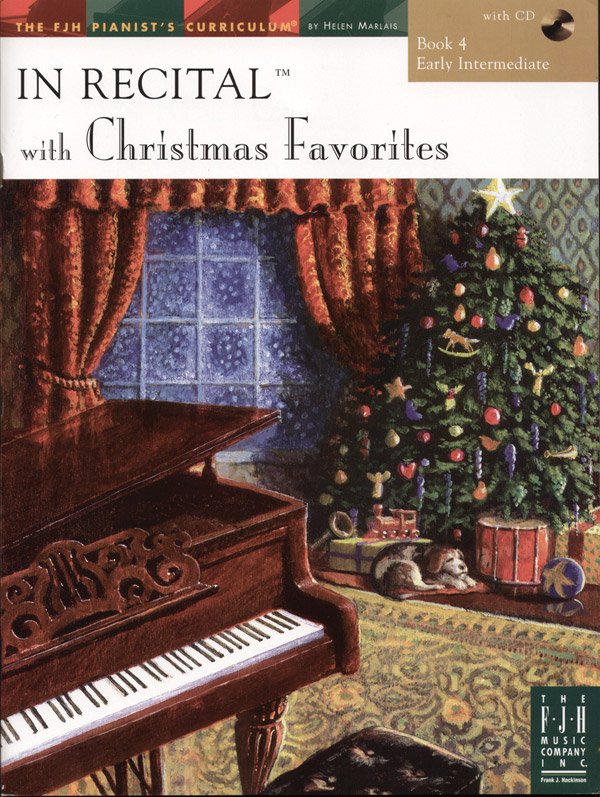 In Recital With Christmas Favorites Bk 4 Bk/cd