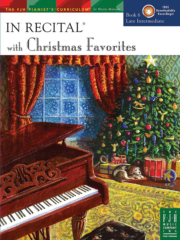 In Recital With Christmas Favourites Bk 6 Bk/cd