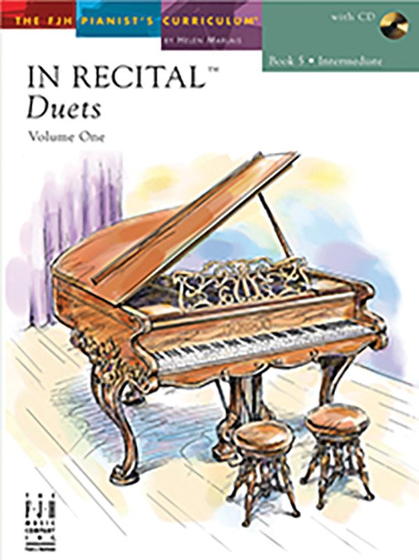 In Recital Duets Vol 1 Bk 5 Bk/cd