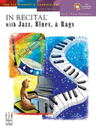 In Recital With Jazz Blues and Rags Bk 3 Bk/cd