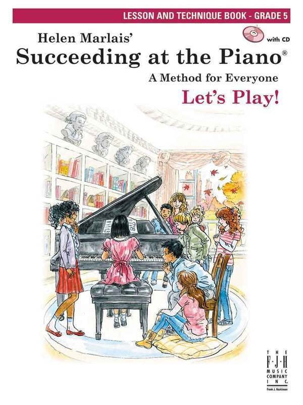 Succeeding at the Piano Lesson & Technique Gr 5 Bk/cd