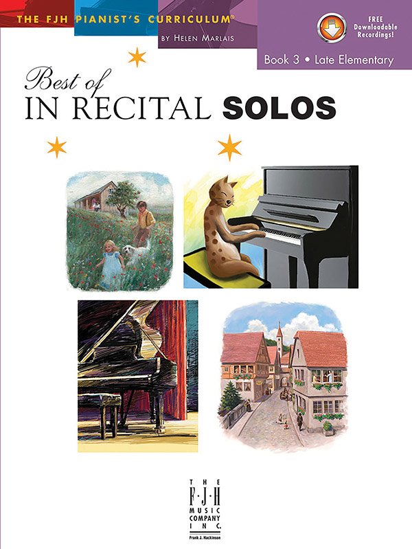 Best of in Recital Solos Bk 3 Late Elementary