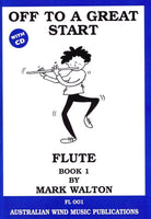 OFF TO A GREAT START FLUTE BK 1 BK/CD