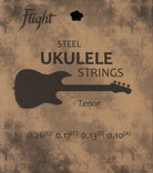 Flight Solid Body Electric Tenor Ukulele Strings